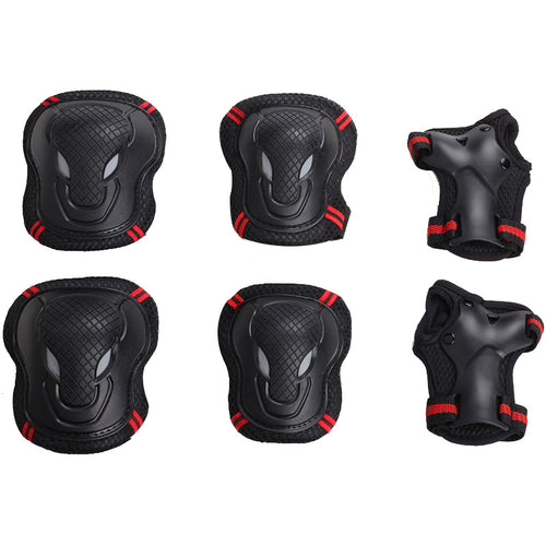 Impact-Resistant Skate Protective Pad Set Knee Elbow Wrist Bowlift