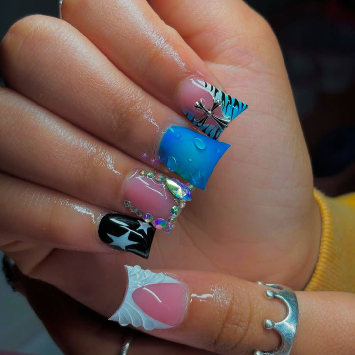 Creative Glam Nail Extensions Bowlift