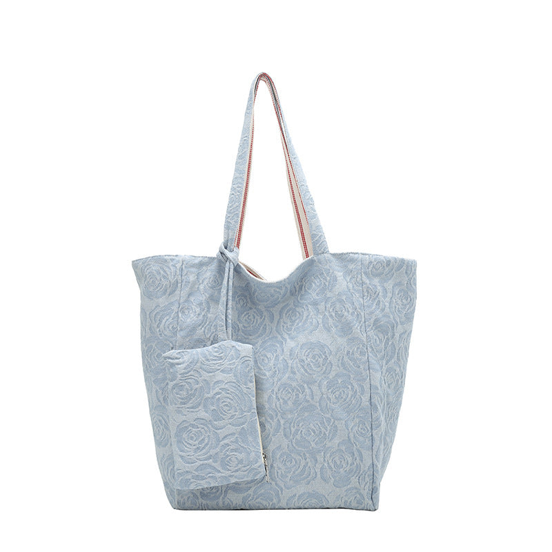 Large shopping bag with floral design Bowlift