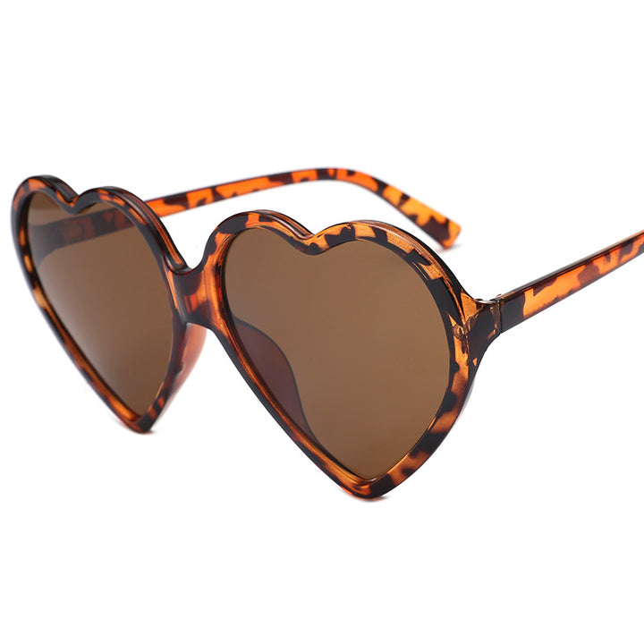 Women Heart Shaped Sunglasses with Stylish Frame Bowlift