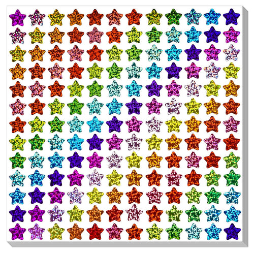 Glitter Star Decorative Sticker Collection Bowlift