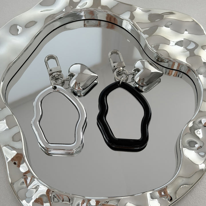 Creative Mirrored Keychain Bowlift
