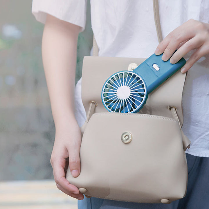 Ladies portable handheld fan with powerful battery technology Bowlift