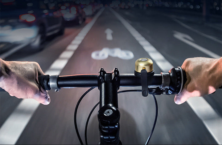 compact precision handlebar bell with quick-release clamp mount Bowlift