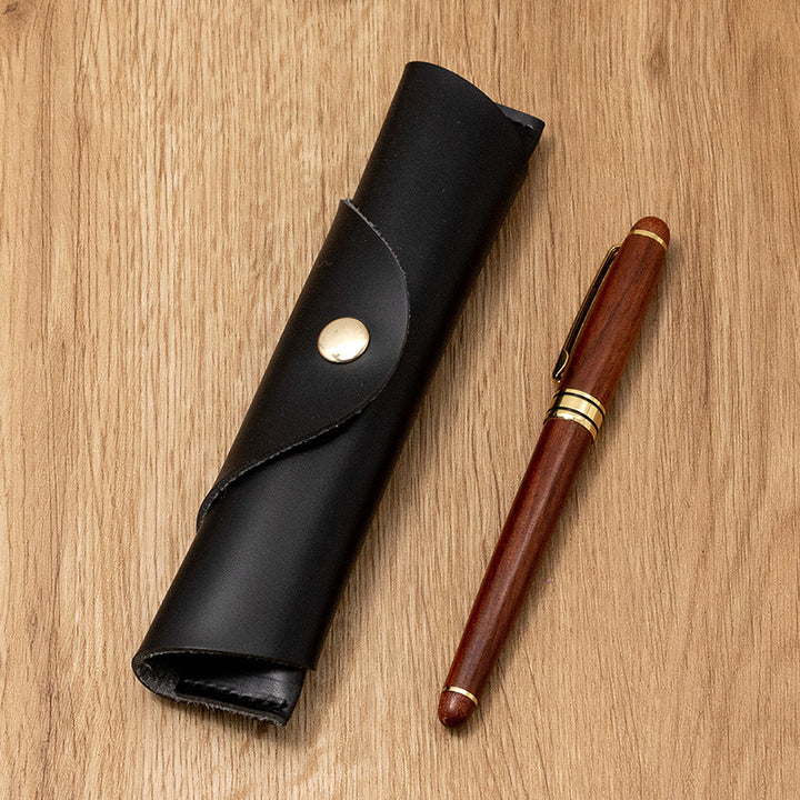 Leather Pencil Roll Case Bowlift