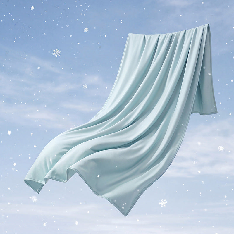 Ladies' soft flowing cashmere-like thermal scarf with anti-pilling and windproof inner side Bowlift