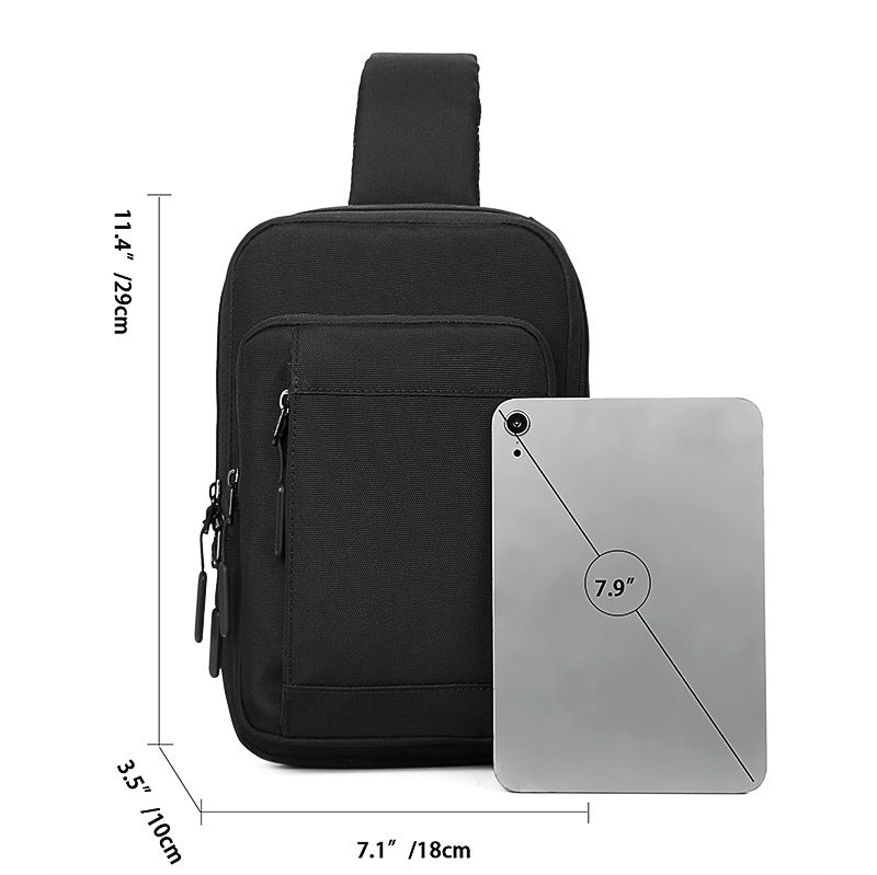 Compact Multi-Pocket Sling Bag Bowlift