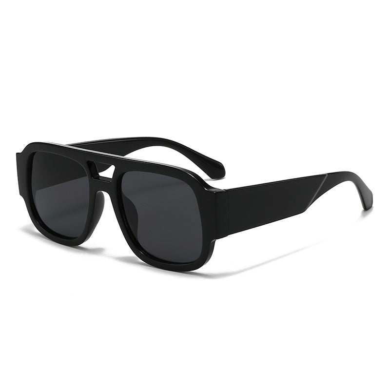 Unisex Bold Frame Retro Sunglasses Bowlift