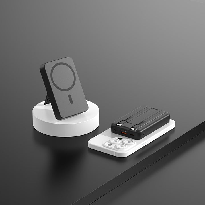 Portable Powerbank with Wireless Charging Function Bowlift