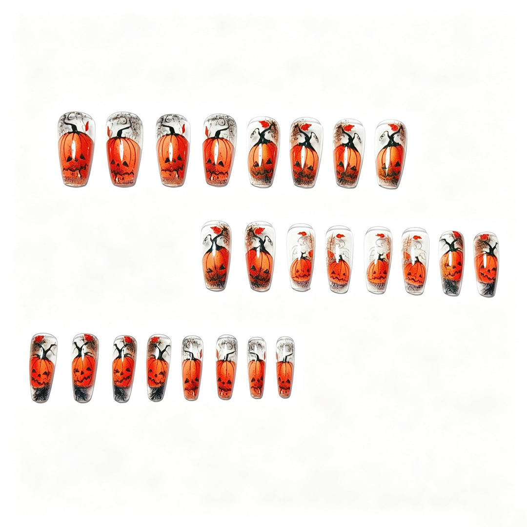 Halloween-Themed 3D Nail Art Bowlift