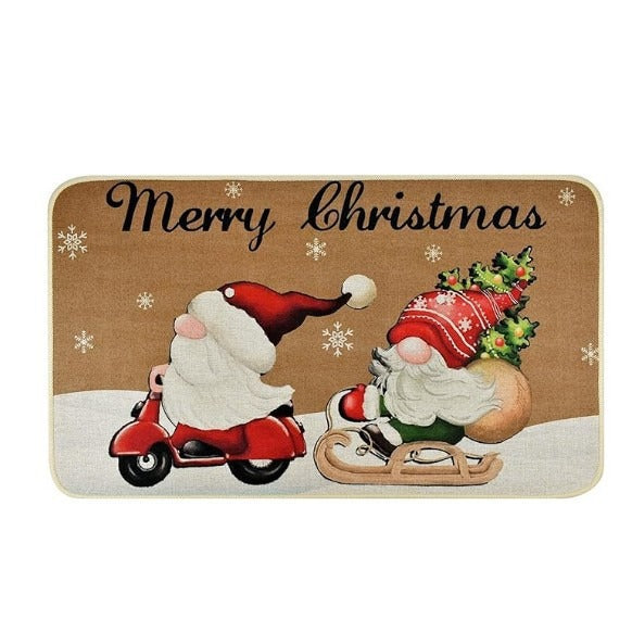 Heart-Themed Decorative Welcome Mat Bowlift