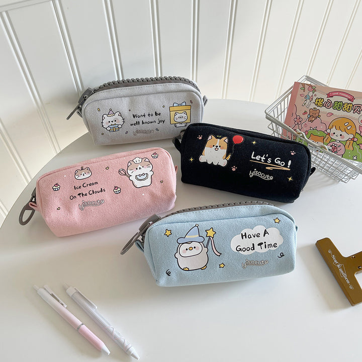Cute Animal-Themed Pencil Case Bowlift