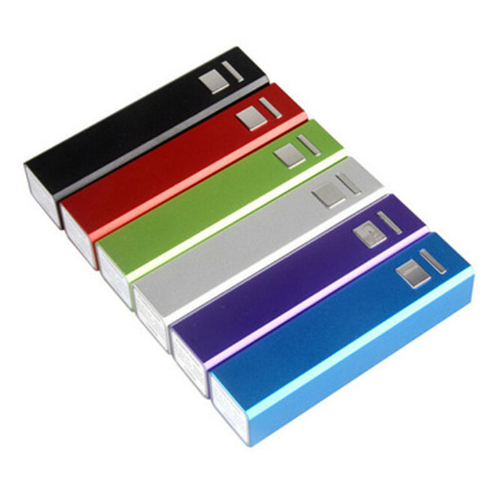 Slim portable USB external battery pack with LED indicator and aluminum casing Bowlift