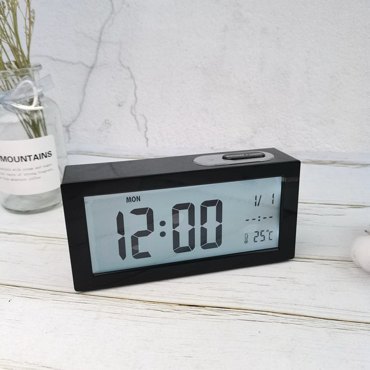 Digital watch with temperature and humidity display Bowlift