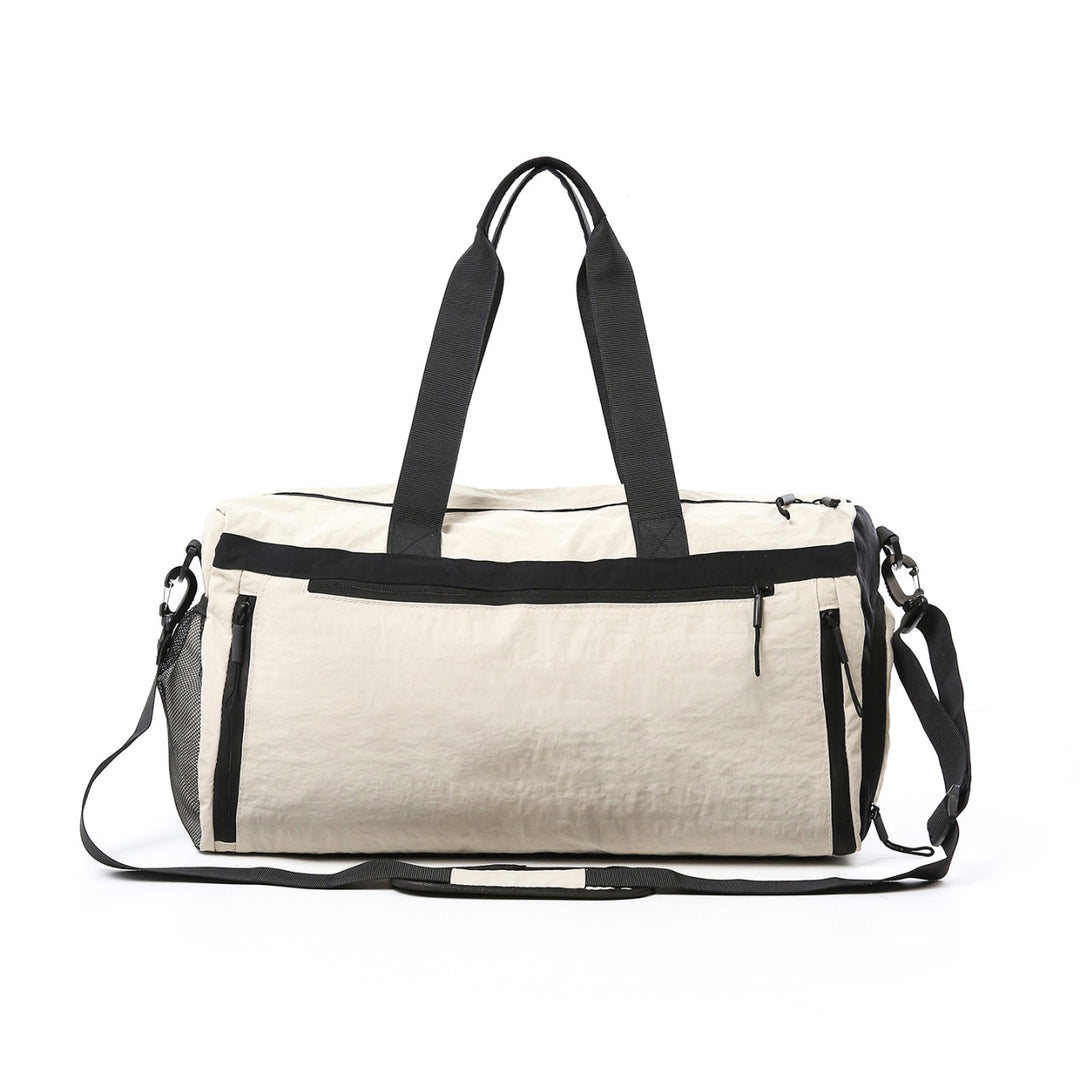 Sporty Duffel Bag With Expandable Interior And Durable Compartments Bowlift
