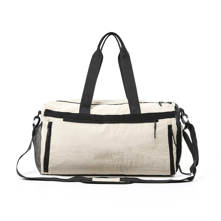 Sporty Duffel Bag With Expandable Interior And Durable Compartments Bowlift