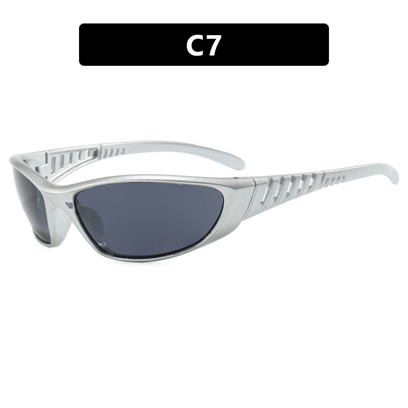 Women’s sporty sunglasses with aerodynamic design and polarized lenses Bowlift