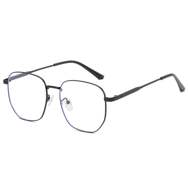 Women’s fashionable square glasses with lightweight metal frame Bowlift