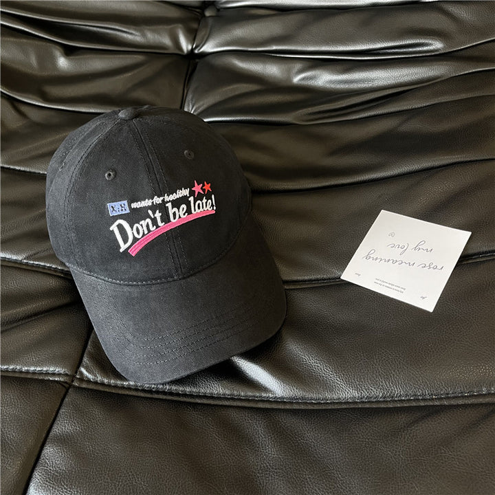 Men's Casual Graphic Cotton Baseball Cap Bowlift