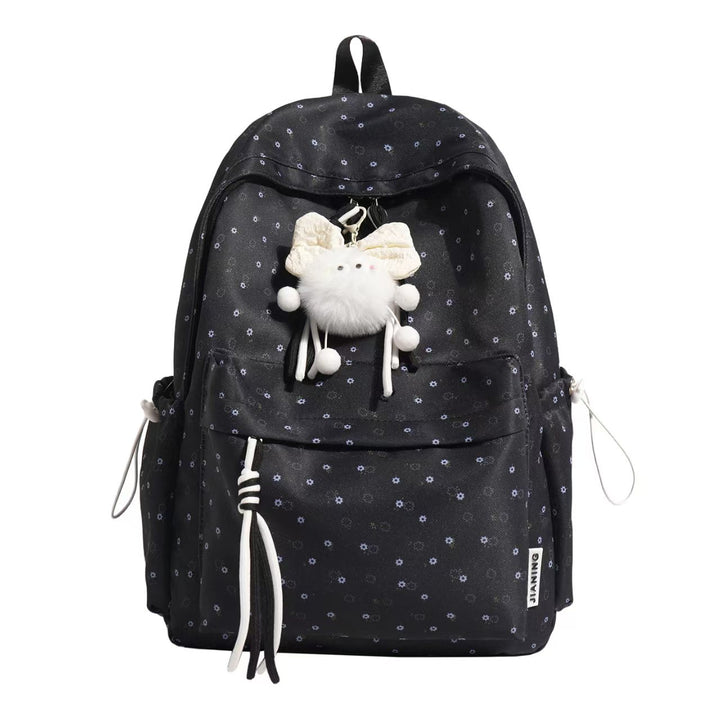 Cute Floral Print Backpack Bowlift
