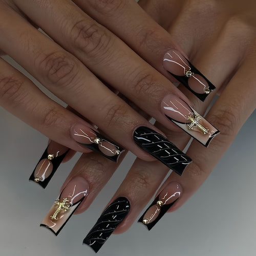 Elegant 3D Nail Art Design Bowlift