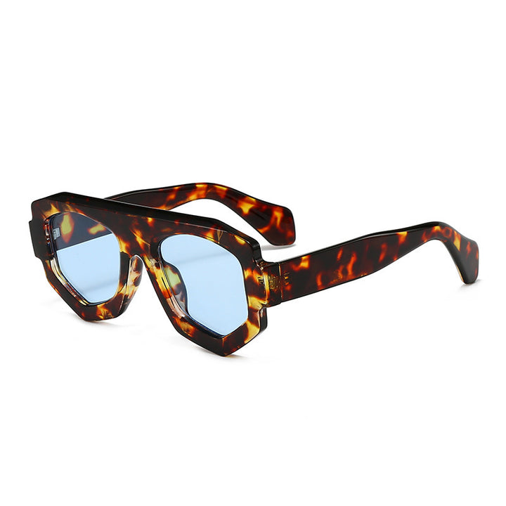 Bold Geometric Shield Sunglasses Bowlift