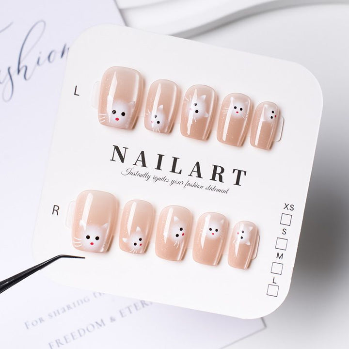 Character-Theme Press-On Nail Set Bowlift