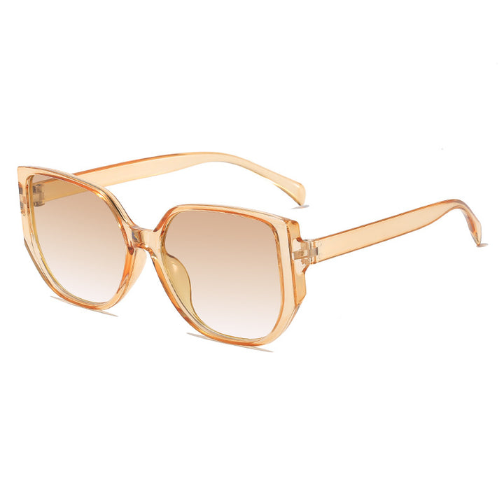 Oversized Geometric Frame Sunglasses Bowlift