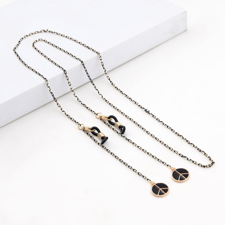 Elegant Geometric Eyewear Chain Bowlift