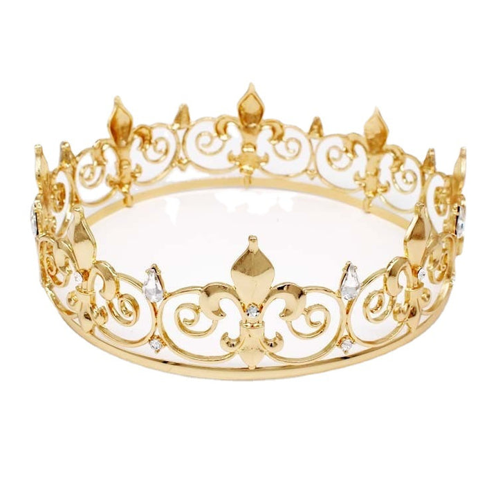Ladies Filigree Crown with Noble Embellishments Bowlift