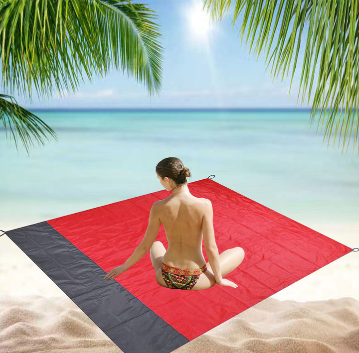 WoSpacious Outdoor Beach Blanket Bowlift