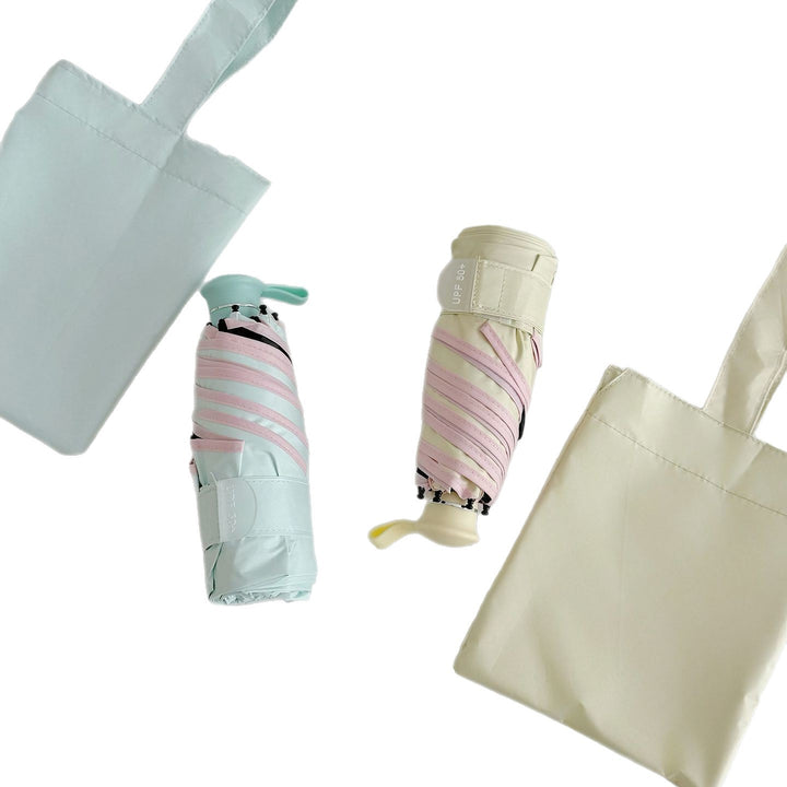 Women Foldable Shopping Bag with UV Protection Bowlift