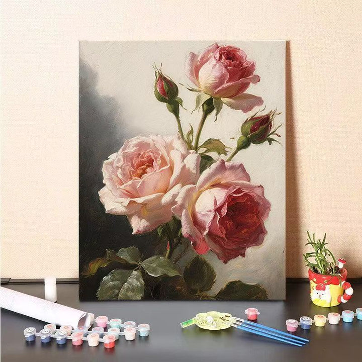 DIY Floral Painting Kit Bowlift