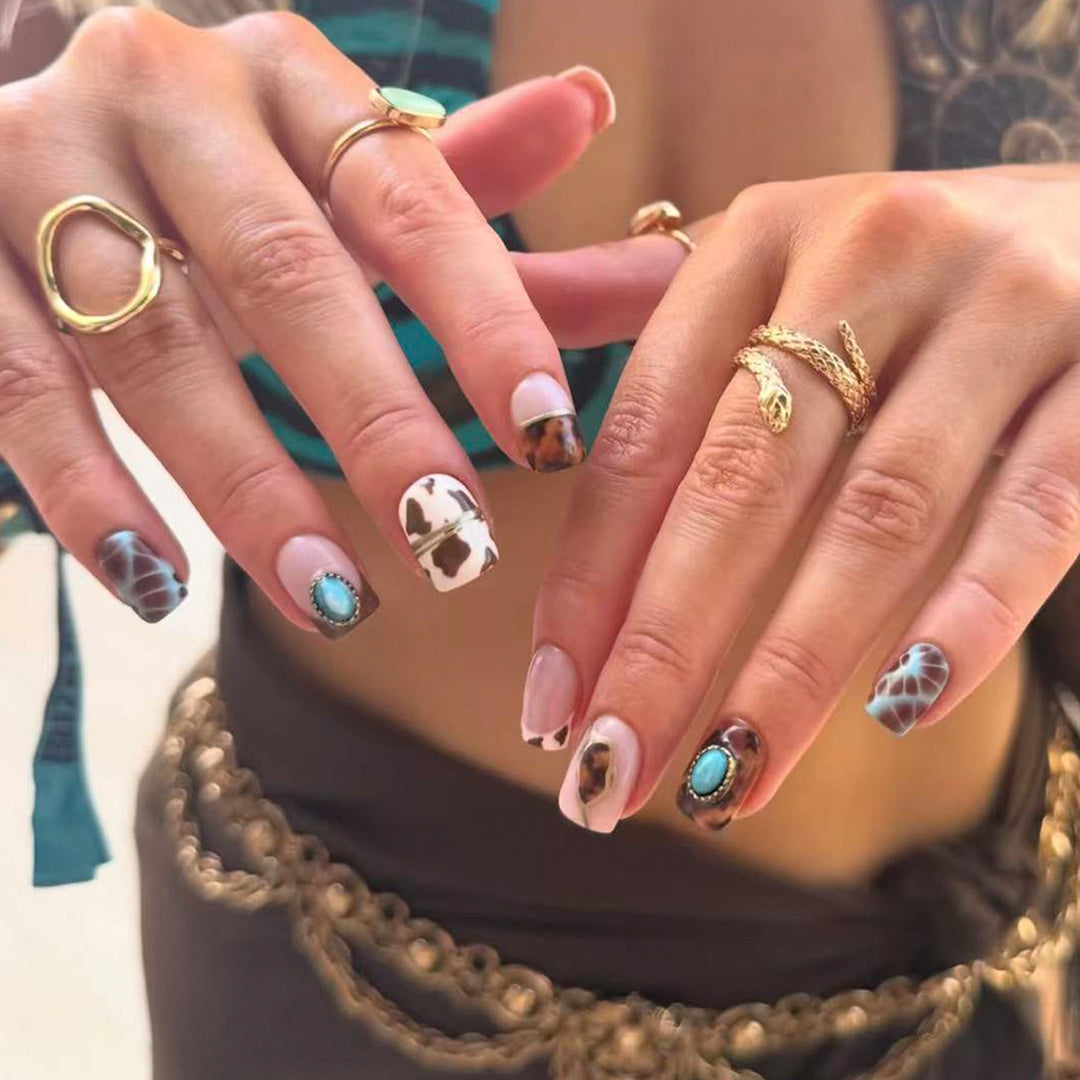 Creative Art Nails with Animal Design Bowlift