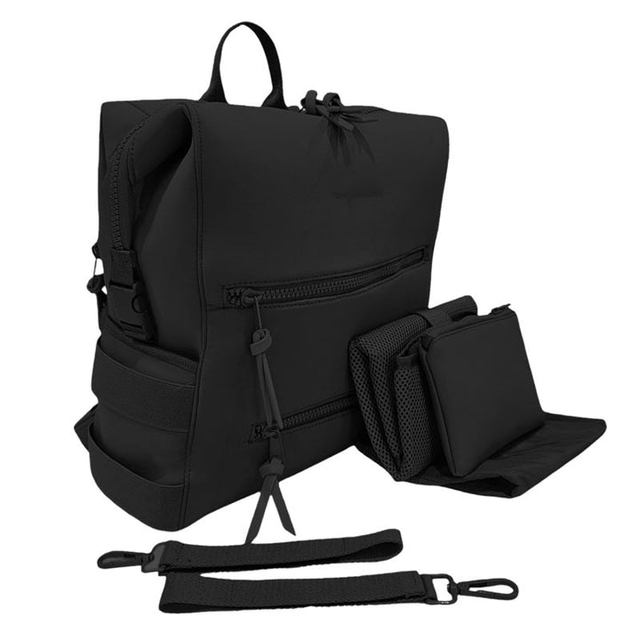 Multifunctional backpack with integrated organization pockets and removable compartment system Bowlift