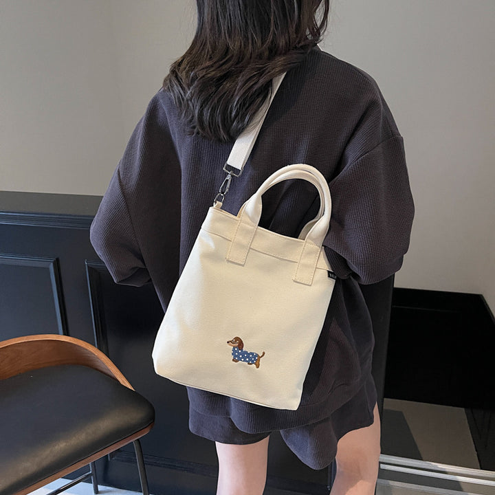 Stylish Canvas Handbag Bowlift