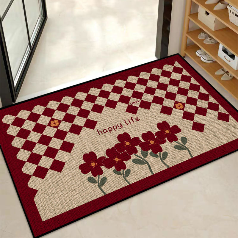Decorative Star-patterned Bath Mat Bowlift