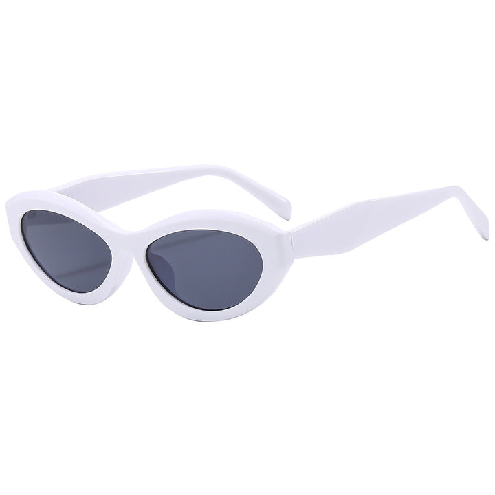 Ladies Elegant Cat-Eye Sunglasses with Protective UV Filter Bowlift