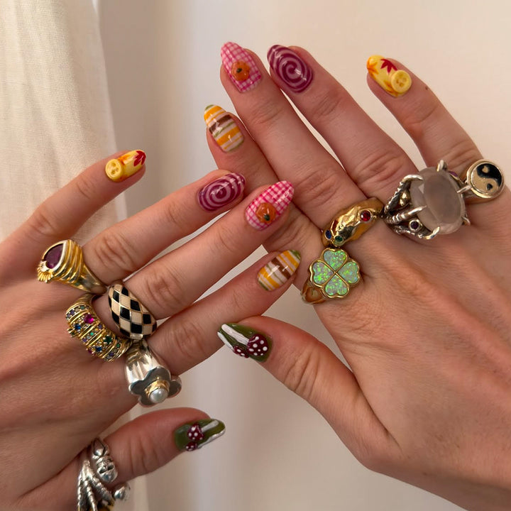 Creative Nail Art with Unique Designs Bowlift
