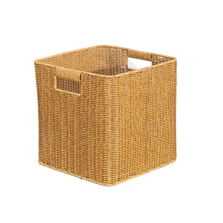 Rectangular Woven Storage Basket Bowlift