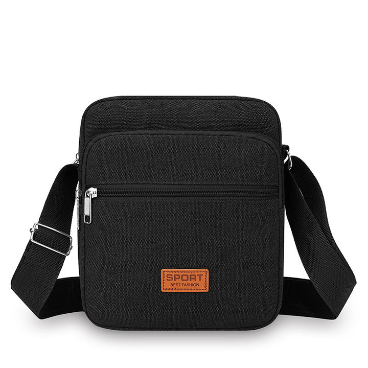 Versatile Canvas Crossbody Bag Bowlift