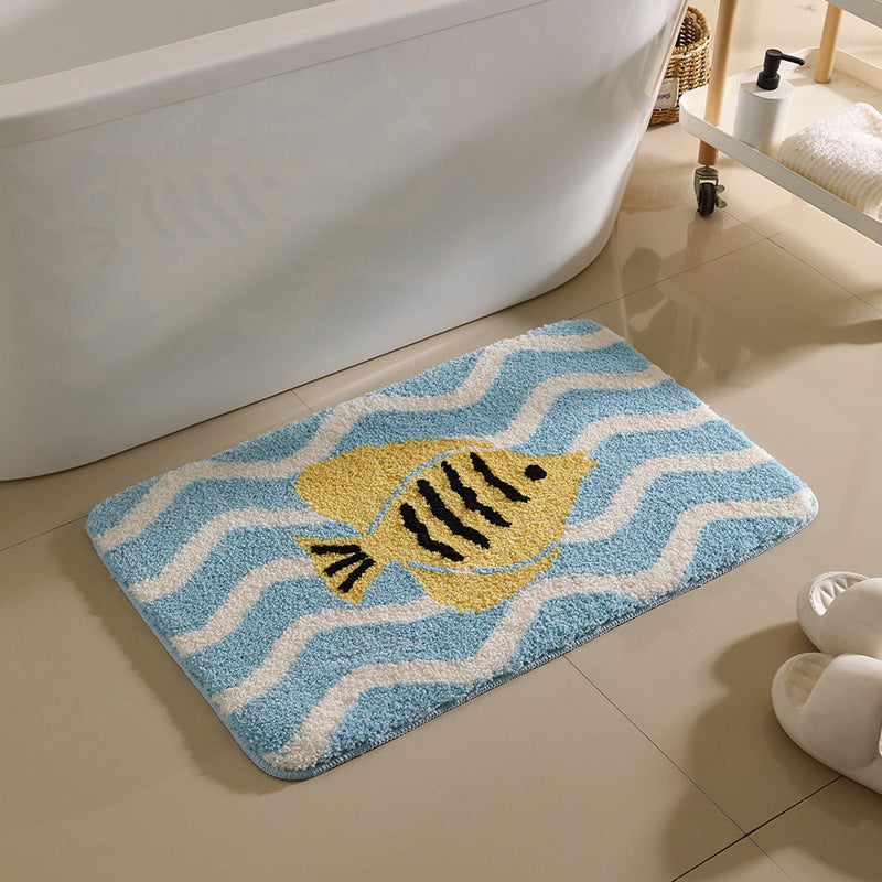 Cute Panda Bath Rug Bowlift