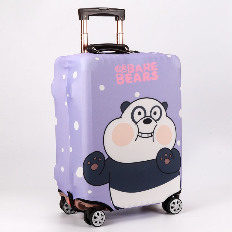 Patterned Hard Shell Luggage Bowlift