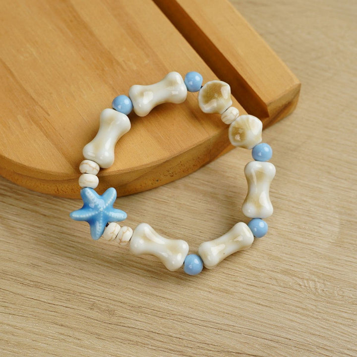 Heart-Shaped Beaded Bracelet Bowlift