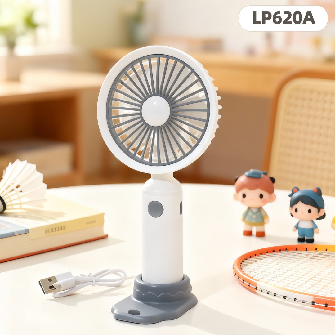 Women's portable mini fan with USB connection and ergonomic design Bowlift