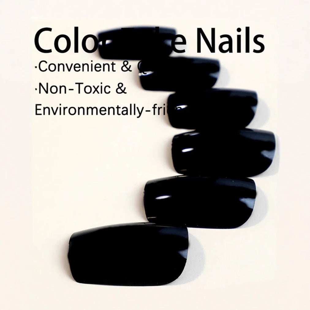 Shiny artificial nail set Bowlift