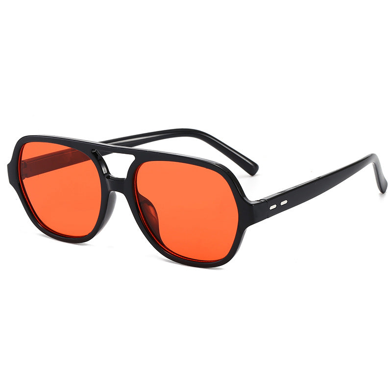 Women square glasses with clear frame and trendy design Bowlift