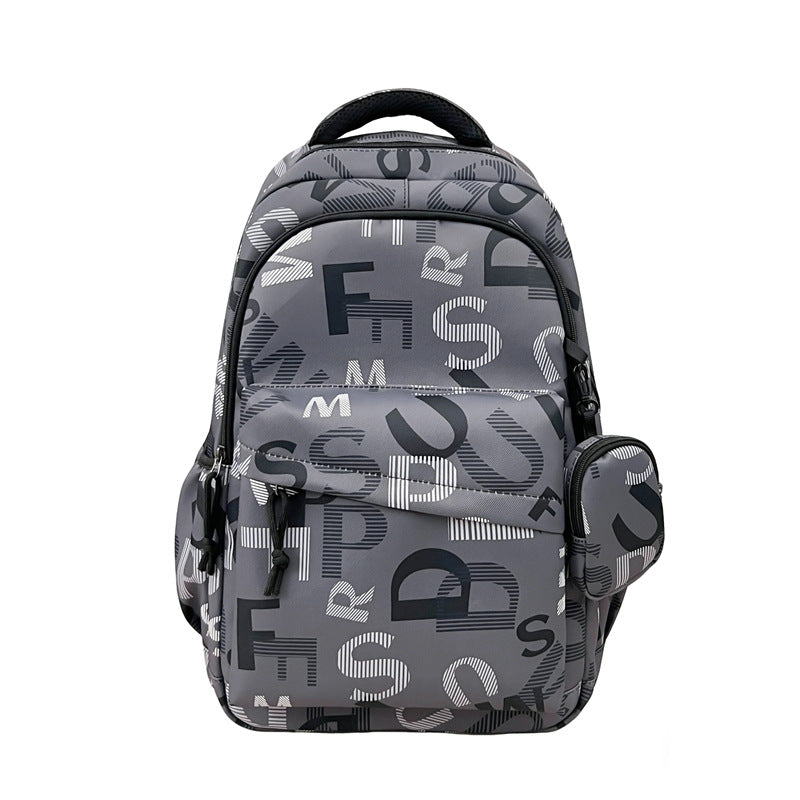 Functional Typography Backpack