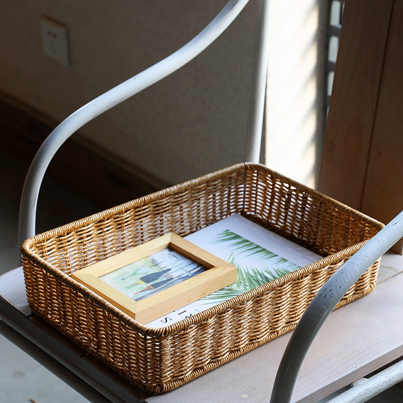 Woven Storage Basket Bowlift