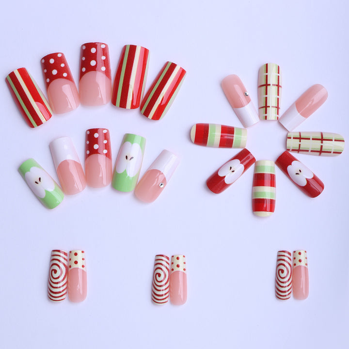 Creative Art Fake Nails with Playful Design Bowlift